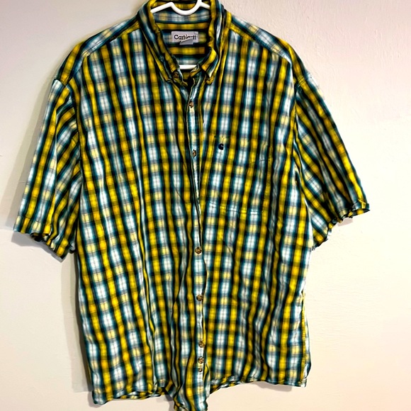 Carhartt Men's‎ Button Down size XXL shirt sleeve - Picture 1 of 4